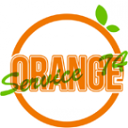 Логотип компании Оранжевый шиномонтаж