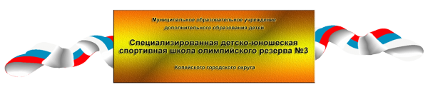 Логотип компании СШОР №3